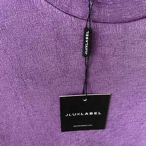 JLUX LABEL lavender dress size XL